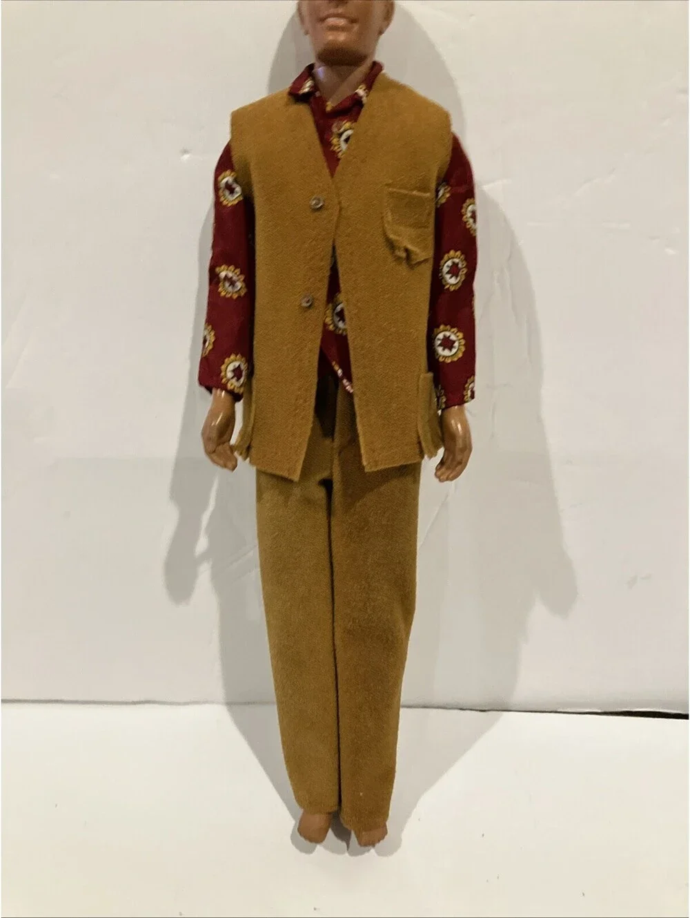 Mattel Barbie Ken Doll 1968 Vintage Made in Hong Kong “RARE CLOTHES”